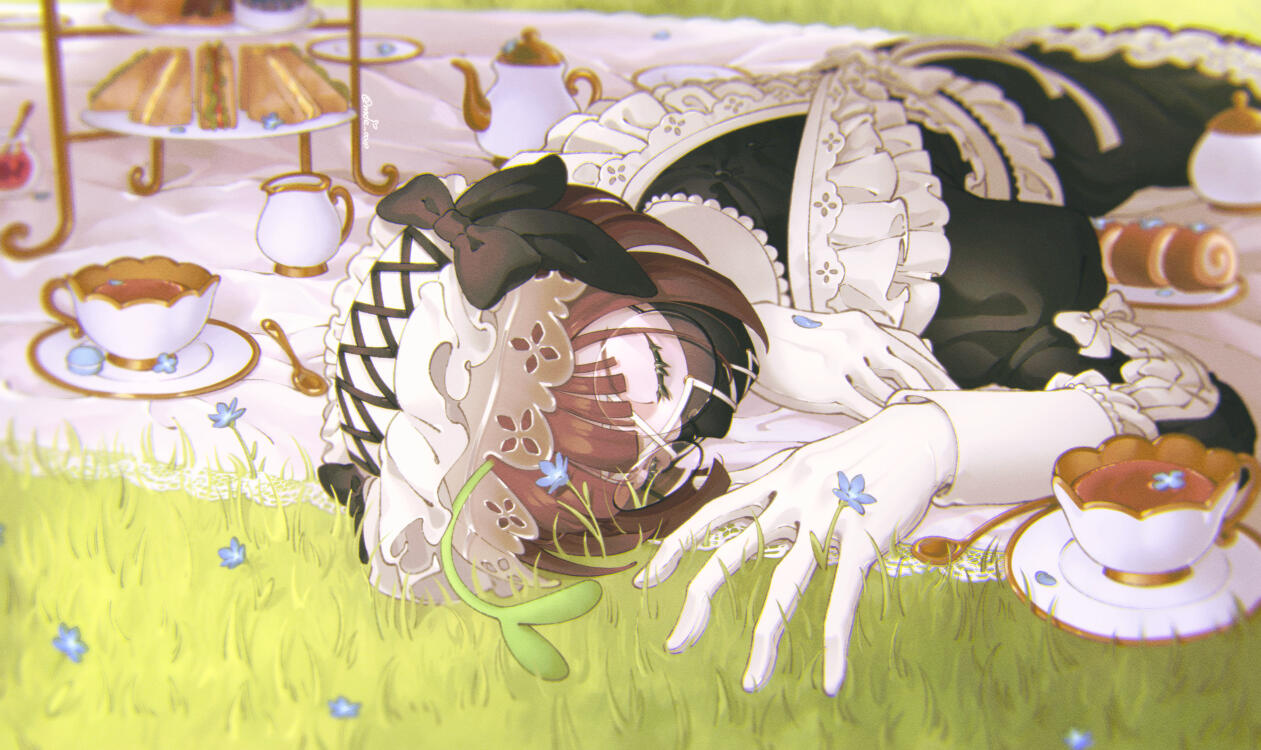 “Sunny Rest” —— Personal art, 2025