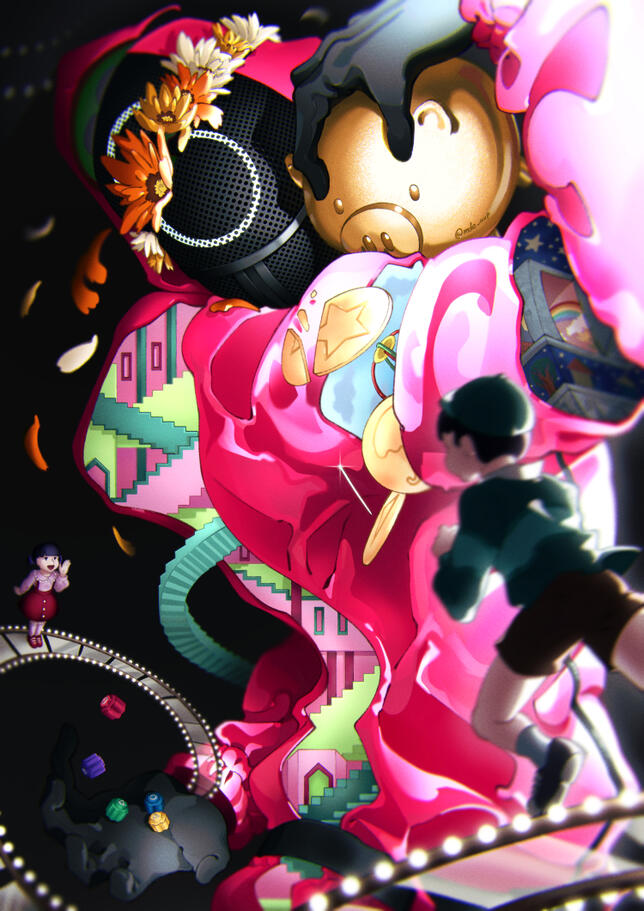 “Squid Games” —— Fan art, 2025