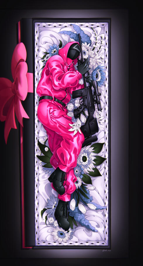 “Pink Soldier” —— Fan art, 2025